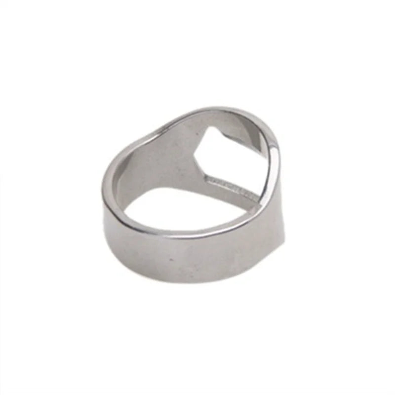 3 Pcs/set Stainless Steel Creative Versatile Finger Ring Bottle Opener | Beer bar Tools(Color Random)